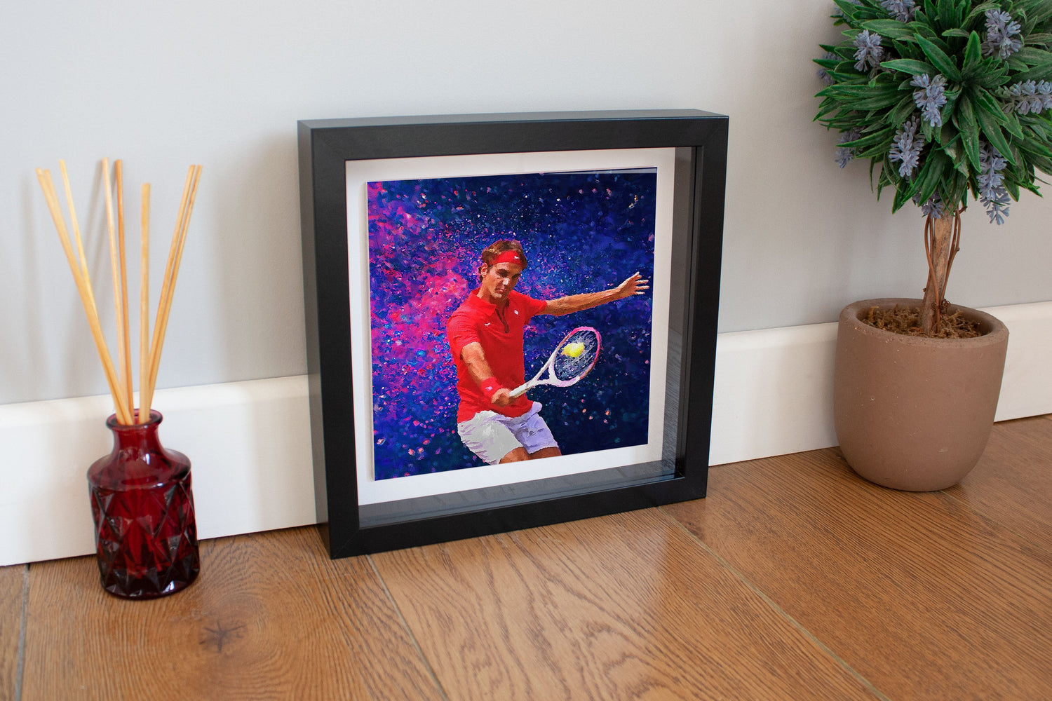 Sports Framed Ceramic Art