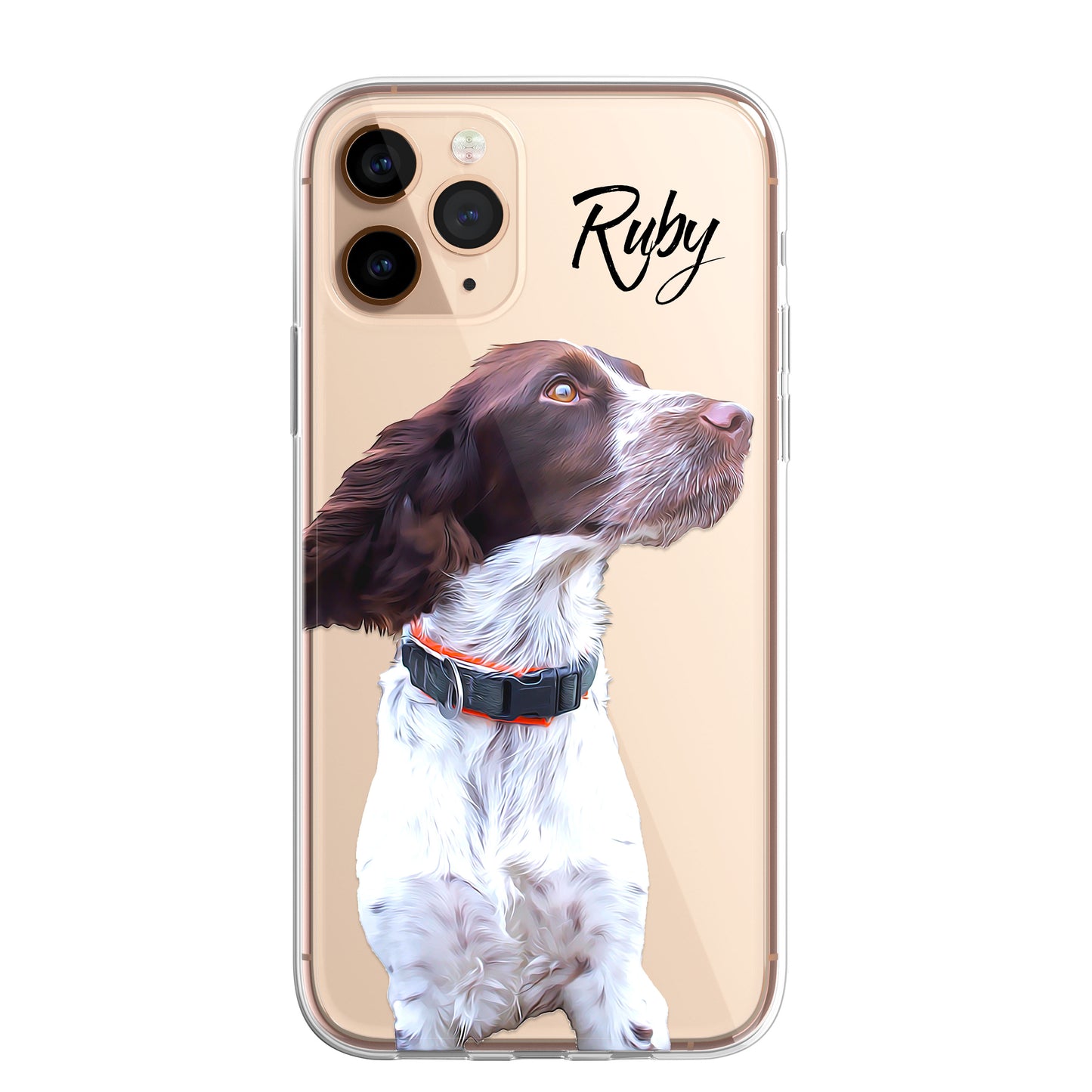 PET Painting Portrait Dog Cat Personalised Phone Cover Case for iPhone 14 13 12+
