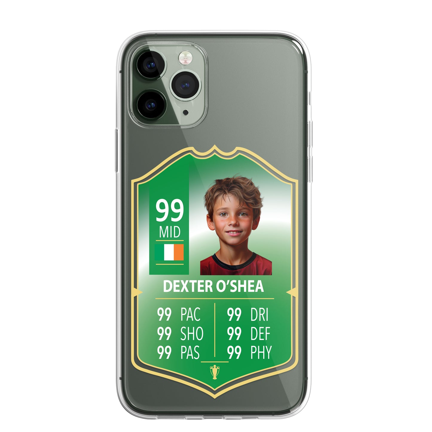 Personalised Phone Case Cover FIFA Card Style Football Gift TOTS Ultimate Team EA FC 24 Custom for iPhone 14 13 Pro Max Mini Plus