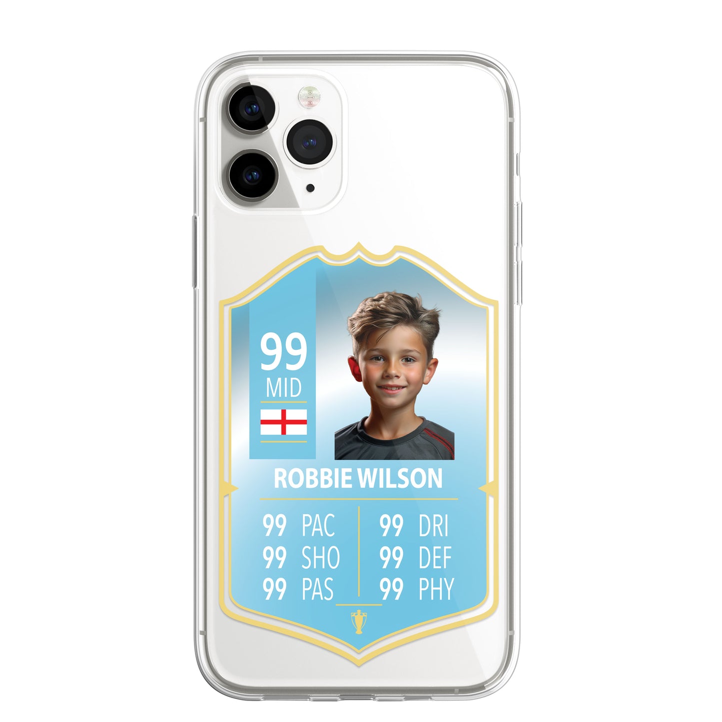 Personalised Phone Case Cover FIFA Card Style Football Gift TOTS Ultimate Team EA FC 24 Custom for iPhone 14 13 Pro Max Mini Plus