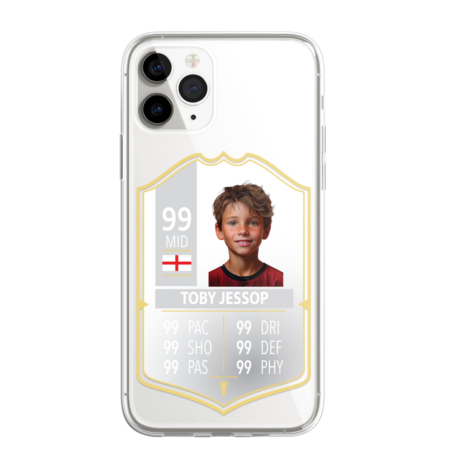 Personalised Phone Case Cover FIFA Card Style Football Gift TOTS Ultimate Team EA FC 24 Custom for iPhone 14 13 Pro Max Mini Plus