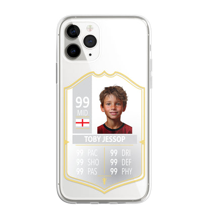 Personalised Phone Case Cover FIFA Card Style Football Gift TOTS Ultimate Team EA FC 24 Custom for iPhone 14 13 Pro Max Mini Plus
