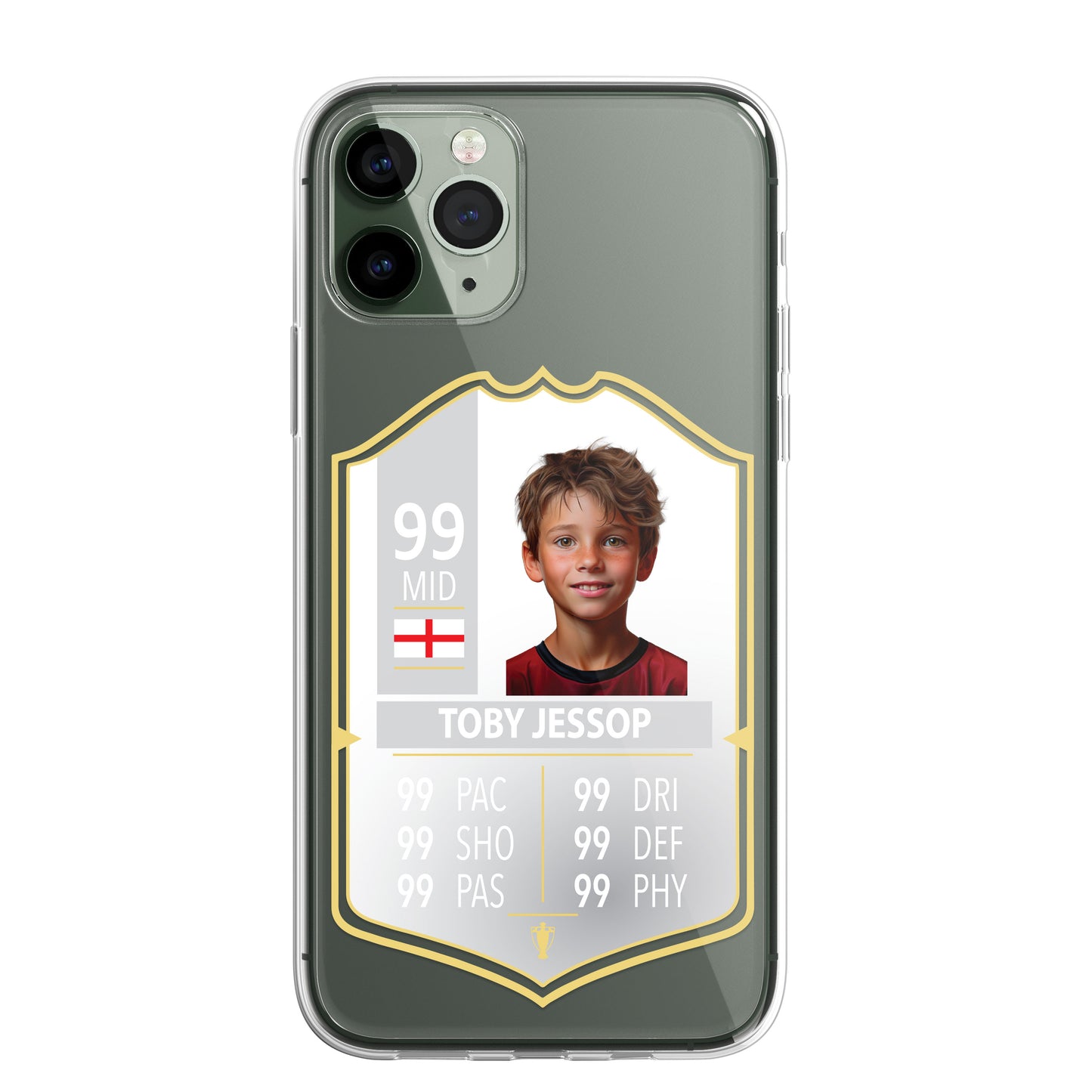 Personalised Phone Case Cover FIFA Card Style Football Gift TOTS Ultimate Team EA FC 24 Custom for iPhone 14 13 Pro Max Mini Plus