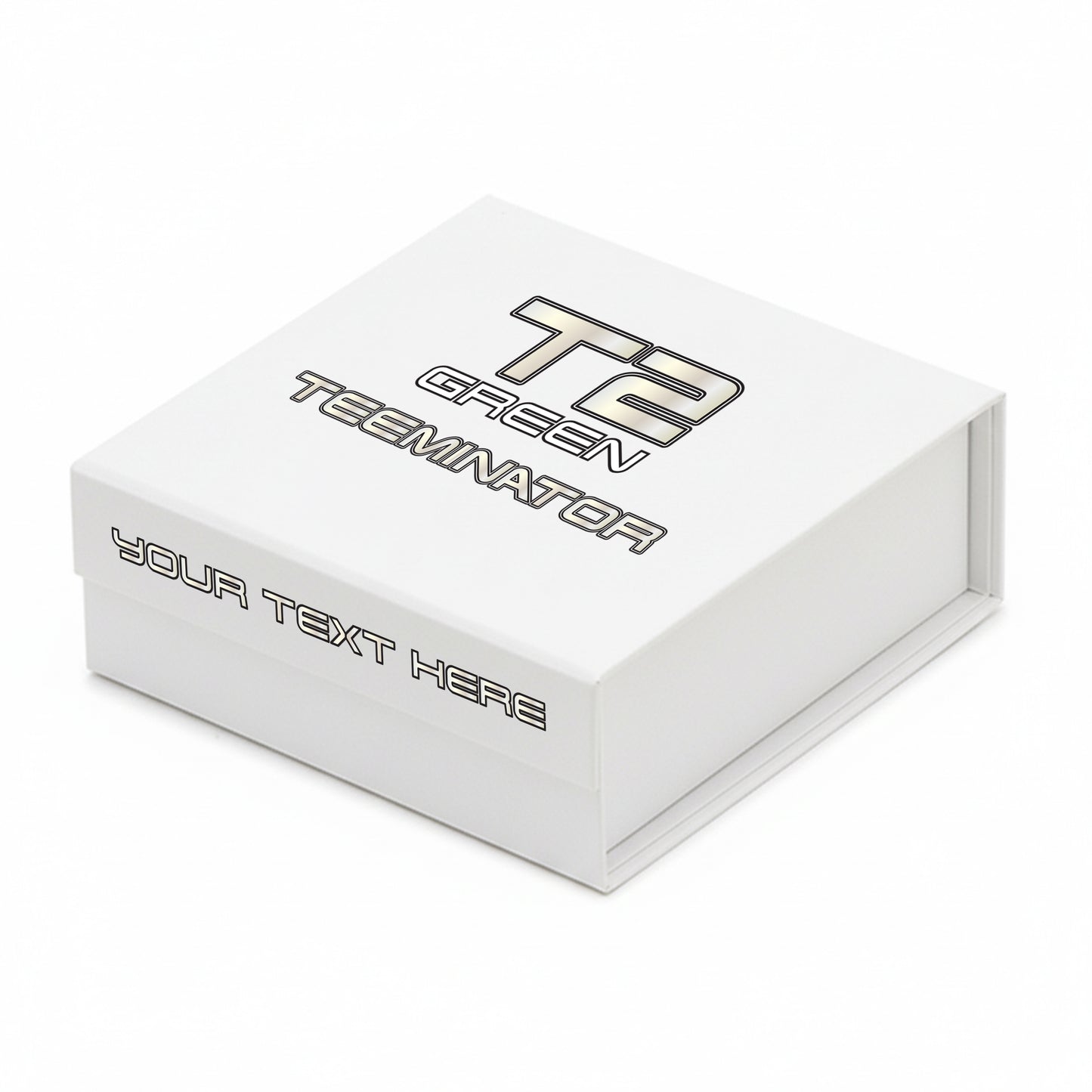 TEEMINATOR: Personalised Branded 9 Golf Ball Set in Customised Box - Novelty Movie Terminator Themed Golfer's Gift, Father's Day, Retirement, Birthday