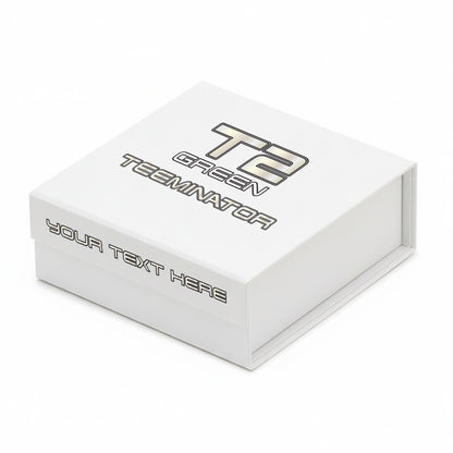 TEEMINATOR: Personalised Branded 9 Golf Ball Set in Customised Box - Novelty Movie Terminator Themed Golfer's Gift, Father's Day, Retirement, Birthday