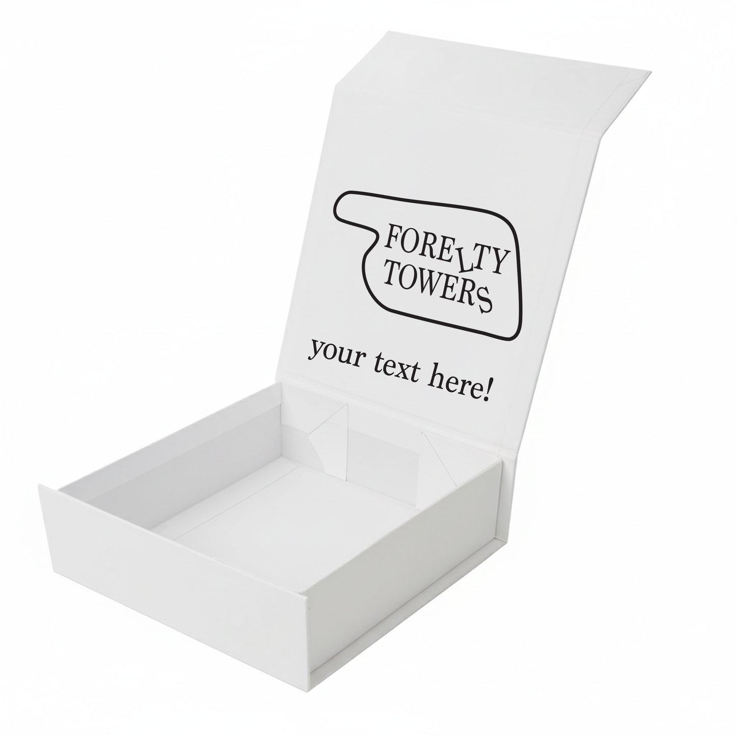 Forelty Towers Themed: Personalised Branded 9 Golf Ball Set in Customised Box - Golfer's Gift, Father's Day, Wedding Favour, Birthday, Fawlty Towers