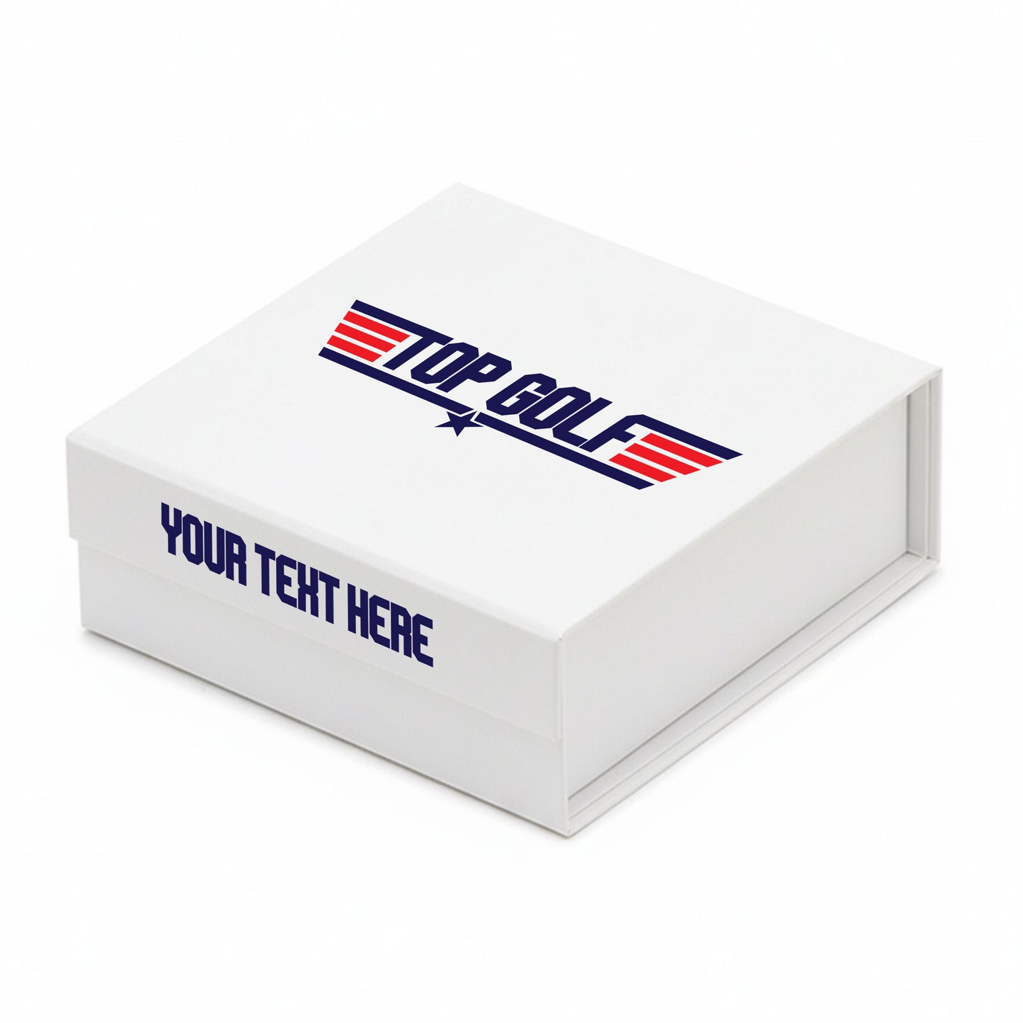 TOP GOLF: Personalised Branded 9 Golf Ball Set in Customised Box - Novelty Movie Themed Golfer's Gift, Father's Day, Retirement, Birthday