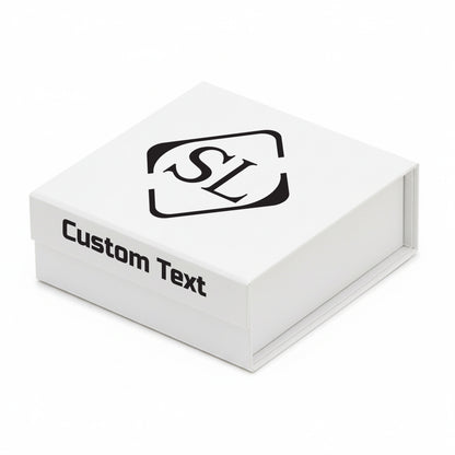 Personalised 9 Golf Ball Set in Customised Box - Your Own Monograms Initials with Branded Balls: Novelty Golfer's Gift, Father's Day, Birthday