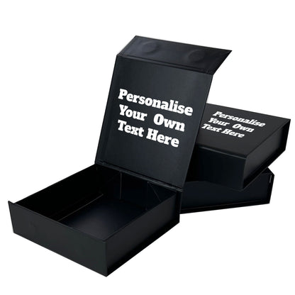 Personalised Branded 9 Golf Ball Set in Customised Box - Golfer's Gift, Father's Day, Wedding Favour, Birthday, Valentines, Pet Photo Text Logo