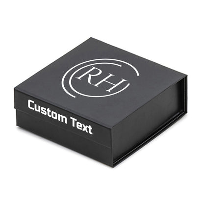 Personalised 9 Golf Ball Set in Customised Box - Your Own Monograms Initials with Branded Balls: Novelty Golfer's Gift, Father's Day, Birthday