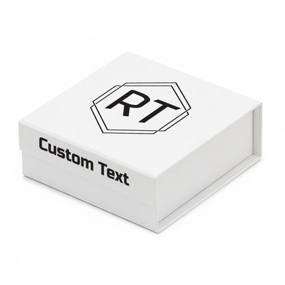 Personalised 9 Golf Ball Set in Customised Box - Your Own Monograms Initials with Branded Balls: Novelty Golfer's Gift, Father's Day, Birthday