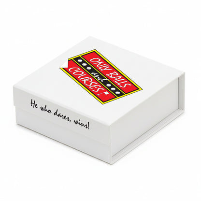 Only Fools and Horses Themed: Personalised Branded 9 Golf Ball Set in Customised Box - Golfer's Gift, Father's Day, Wedding Favour, Birthday, Valentines, Pet Photo Text Logo