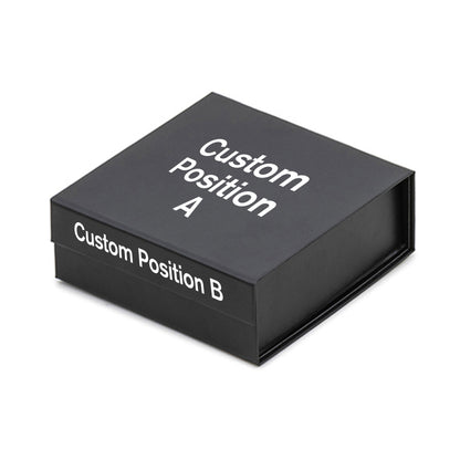 Personalised Branded 9 Golf Ball Set in Customised Box - Golfer's Gift, Father's Day, Wedding Favour, Birthday, Valentines, Pet Photo Text Logo