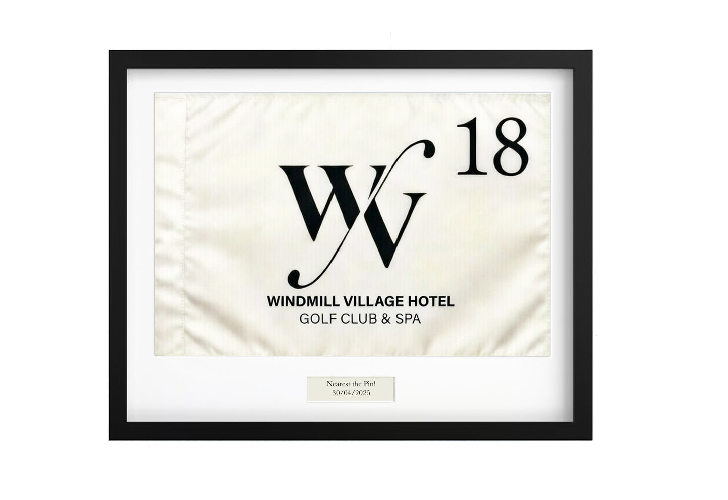 Personalised Golf Club Flag - The Windmill Village Golf Course