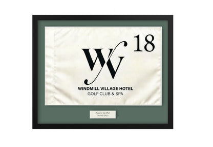 Personalised Golf Club Flag - The Windmill Village Golf Course