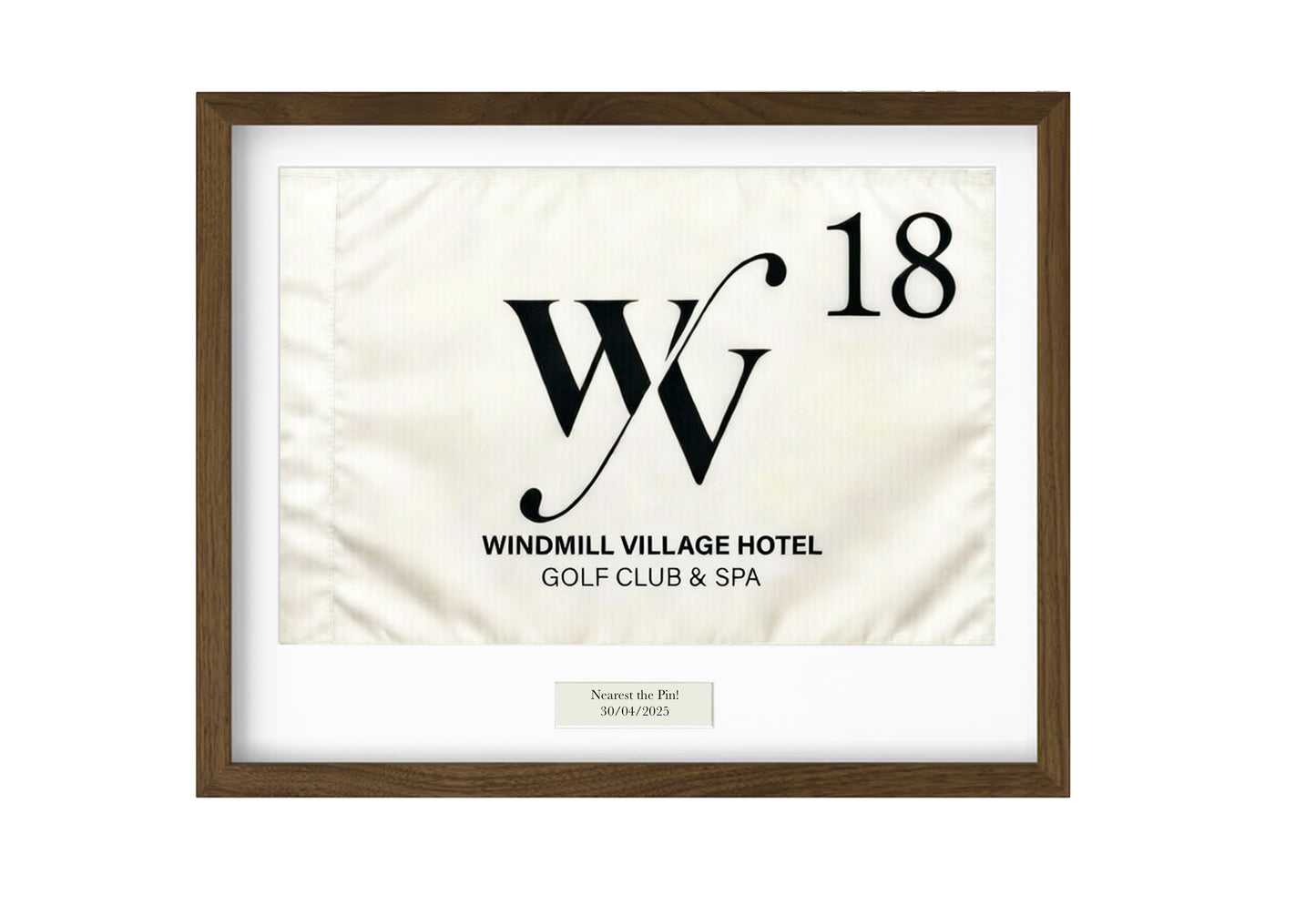 Personalised Golf Club Flag - The Windmill Village Golf Course