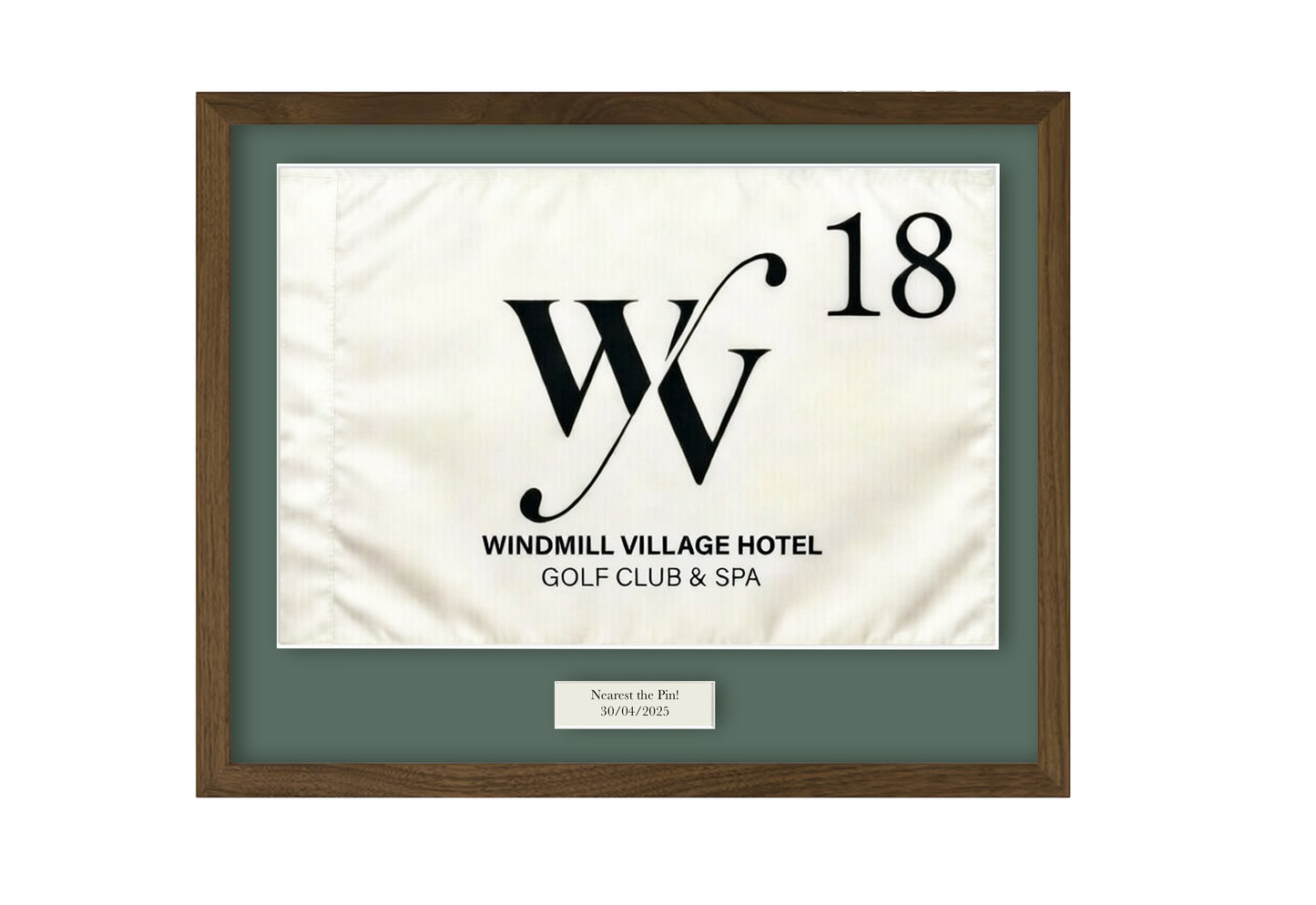 Personalised Golf Club Flag - The Windmill Village Golf Course