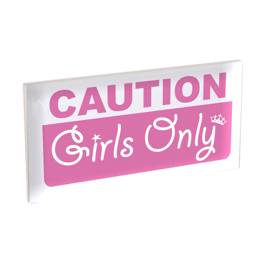 SmartGiftShop Children's Custom Personalised Bespoke Room Door Plaque/Sign - Premium Ceramic Sign 200m x 100mm