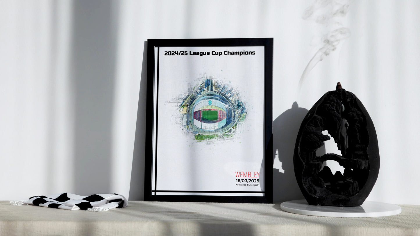 Bespoke Stadium Design Football Stadium Poster Artwork, Personalised Watercolour Art Print, Custom Aerial Layout - Framing options available ANY STADIUM Worldwide.