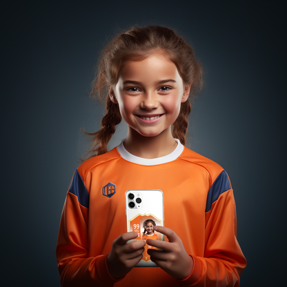 Personalised Phone Case Cover FIFA Card Style Football Gift TOTS Ultimate Team EA FC 24 Custom for iPhone 14 13 Pro Max Mini Plus