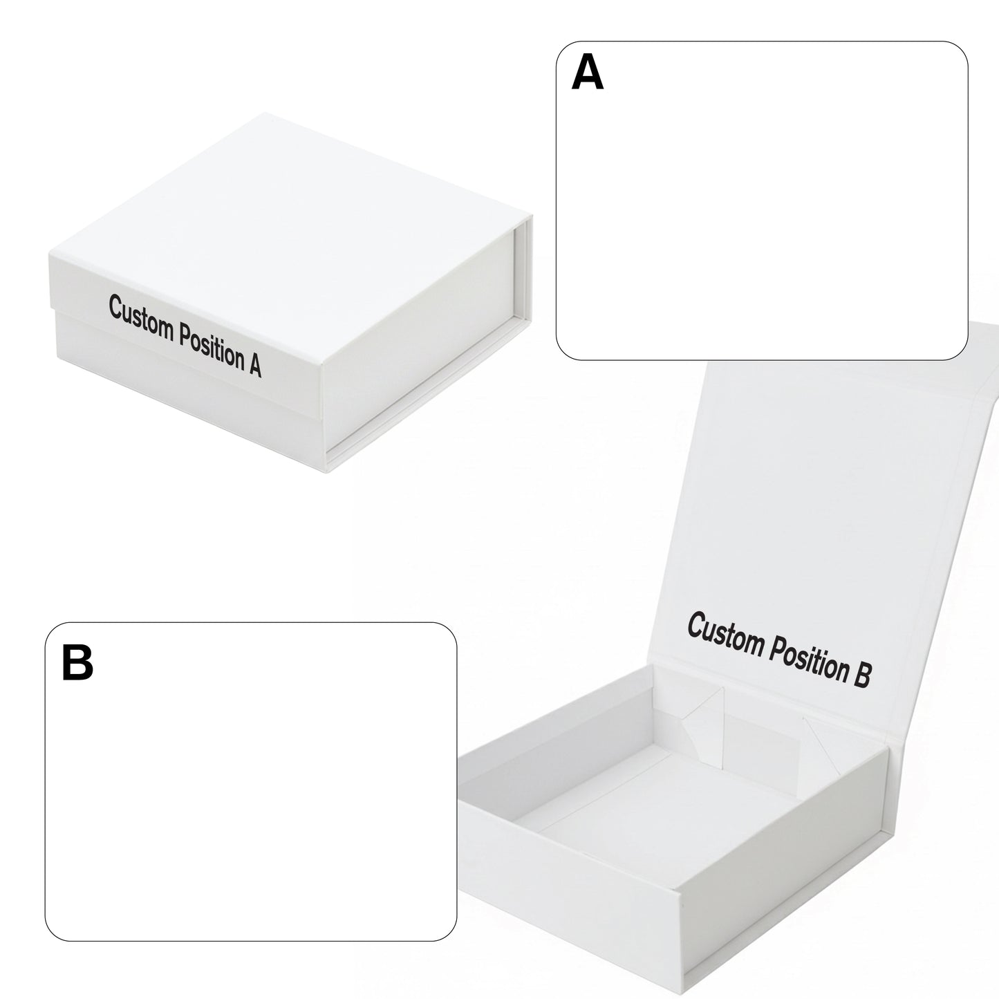 Personalised Branded 9 Golf Ball Set in Football Stadium Customised Box - Soccer Themed Golfer's Gift, Father's Day, Retirement, Birthday