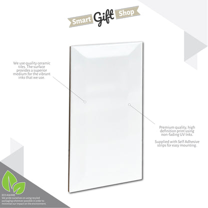 Personalised Premium Ceramic Children's Football Door Plaque - FIFA Card Style Football Gift TOTS Ultimate Team EA FC 24