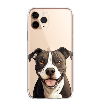 Personalised CLEAR Glitter Paint Candy Phone Cover Case For Samsung Galaxy S20+