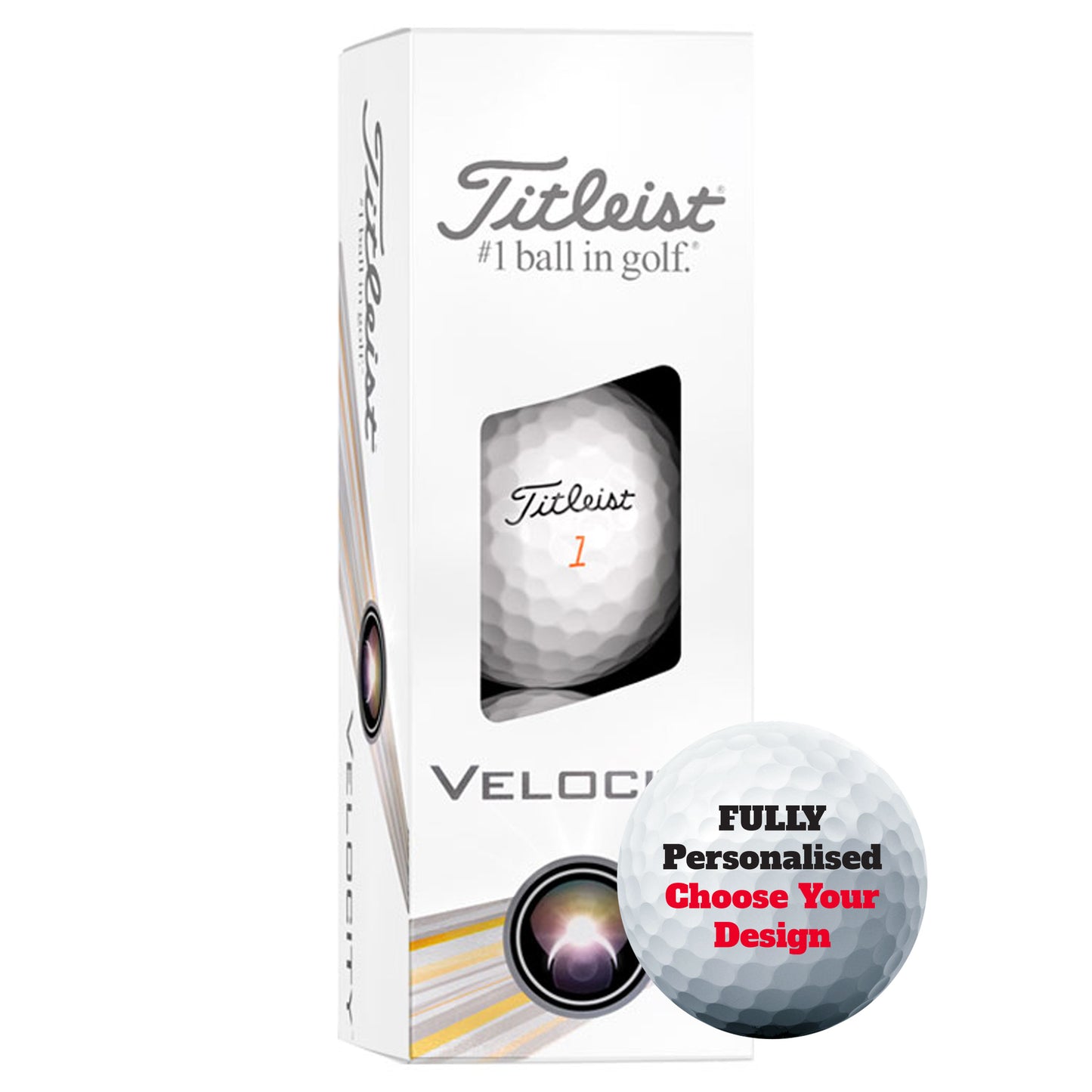 Personalised Branded 3 Golf Ball Sleeve - Golfer's Gift, Father's Day, Wedding Favour, Birthday, Valentines, Pet Photo Text Logo