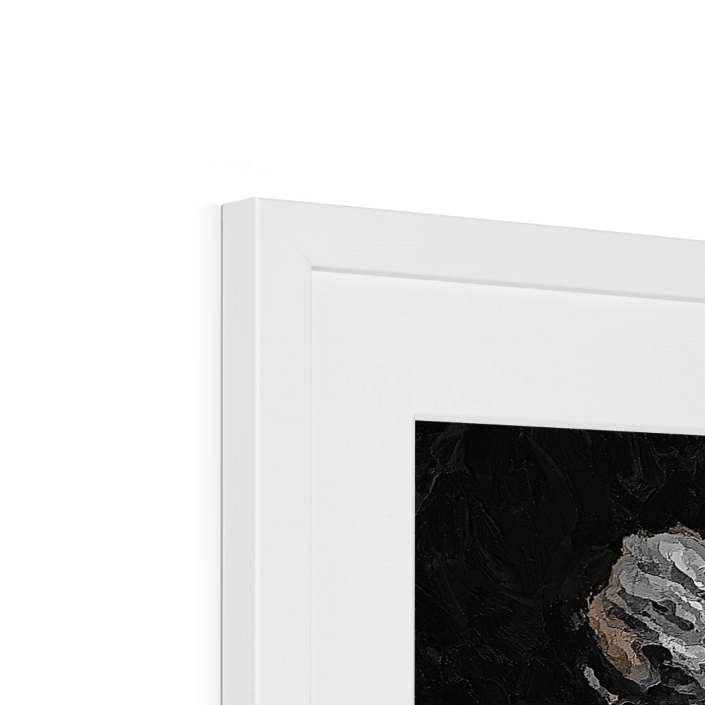 Tiger Oil Palette Print Framed & Mounted Print