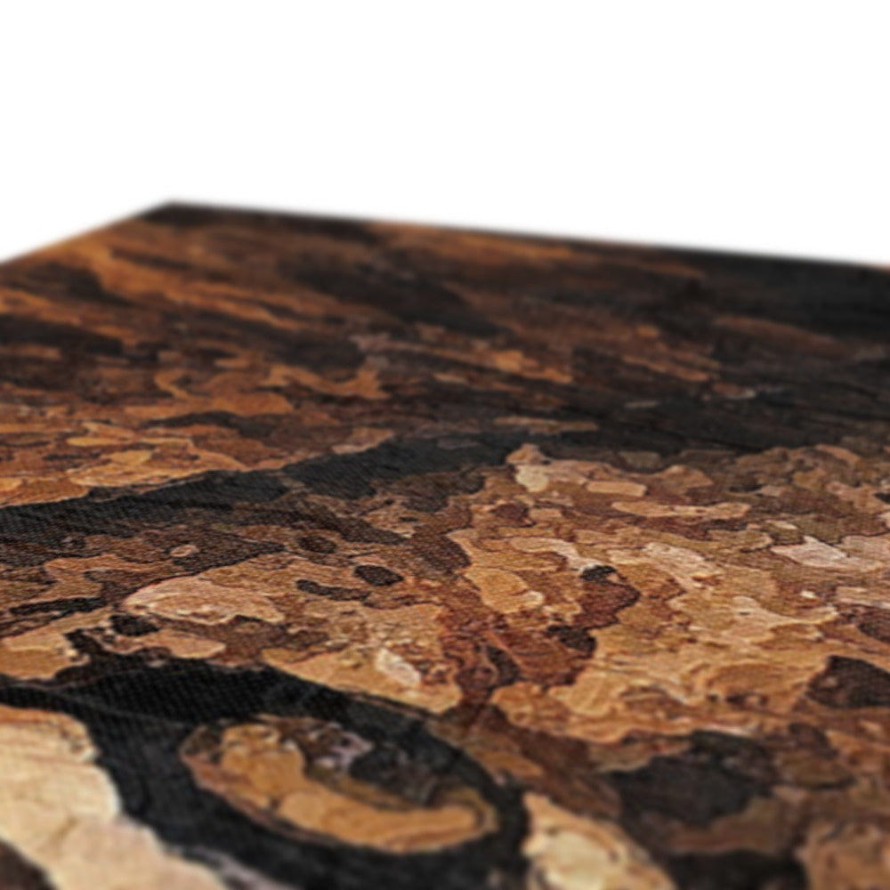 Lion Oil Palette Print Canvas