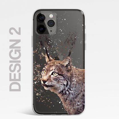 American Animals Phone Case Splatter Art CLEAR Cover Case for iPhone 14 13 12 +