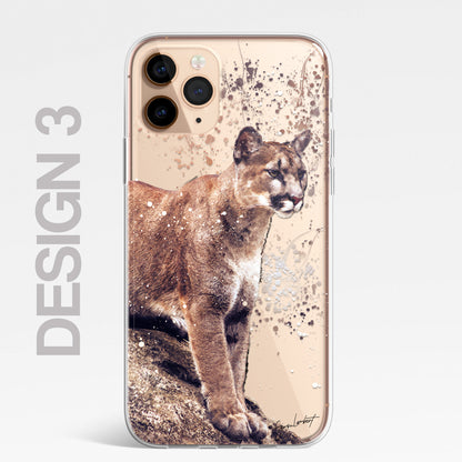 American Animals Phone Case Splatter Art CLEAR Cover Case for iPhone 14 13 12 +
