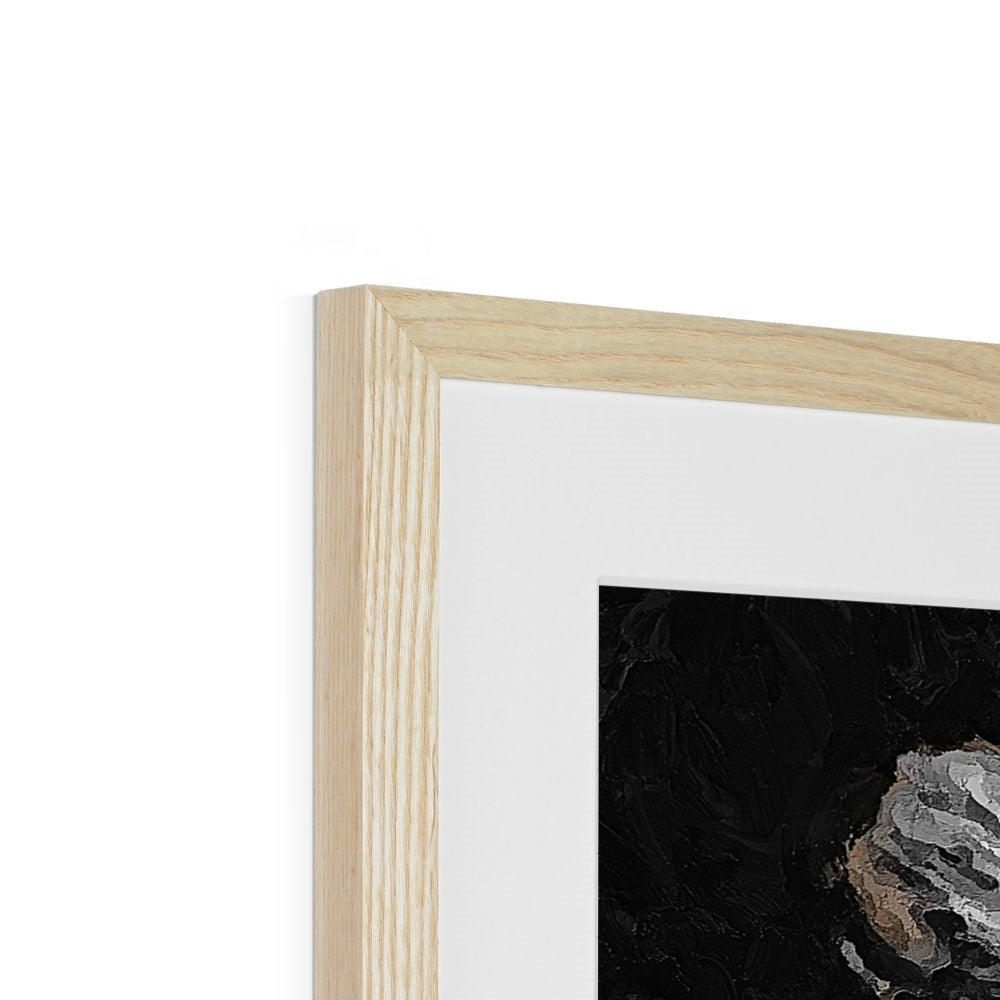 Tiger Oil Palette Print Framed & Mounted Print