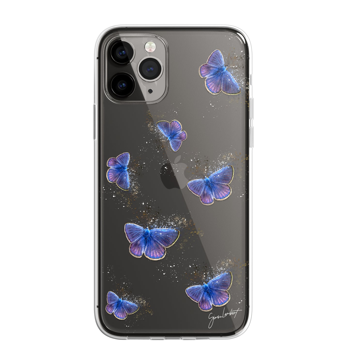 Insects Bumble Bee Case Splatter Art CLEAR Phone Cover Case for iPhone 14 13 12