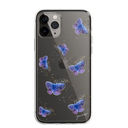 Insects Bumble Bee Case Splatter Art CLEAR Phone Cover Case for iPhone 14 13 12