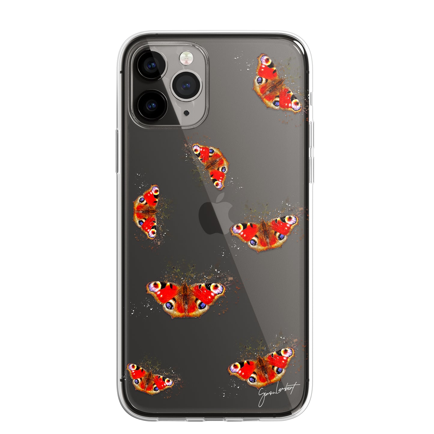 Insects Bumble Bee Case Splatter Art CLEAR Phone Cover Case for iPhone 14 13 12