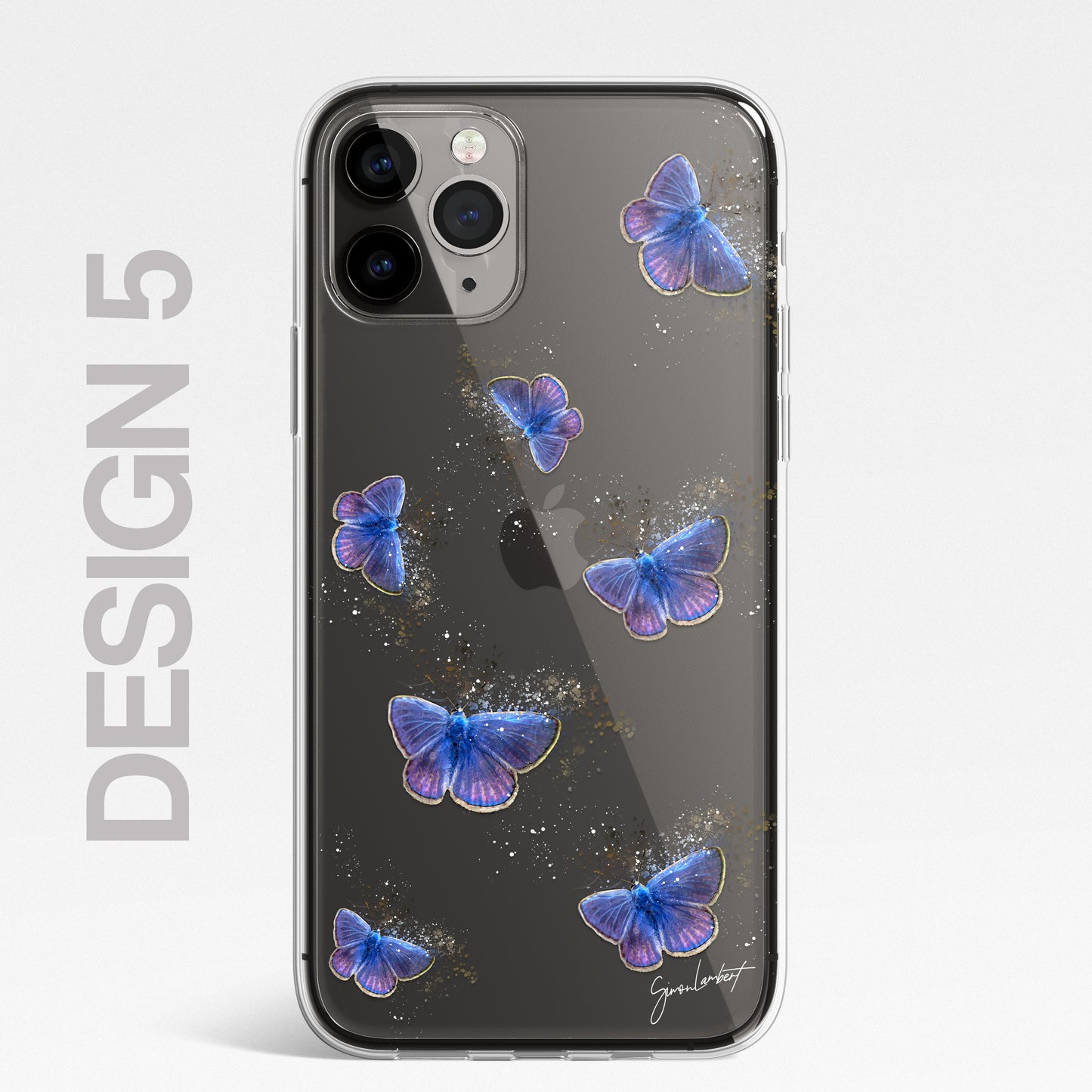 Insects Bumble Bee Case Splatter Art CLEAR Phone Cover Case for iPhone 14 13 12