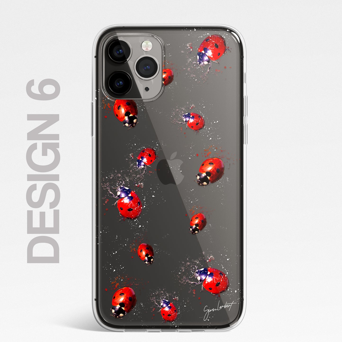 Insects Bumble Bee Case Splatter Art CLEAR Phone Cover Case for iPhone 14 13 12