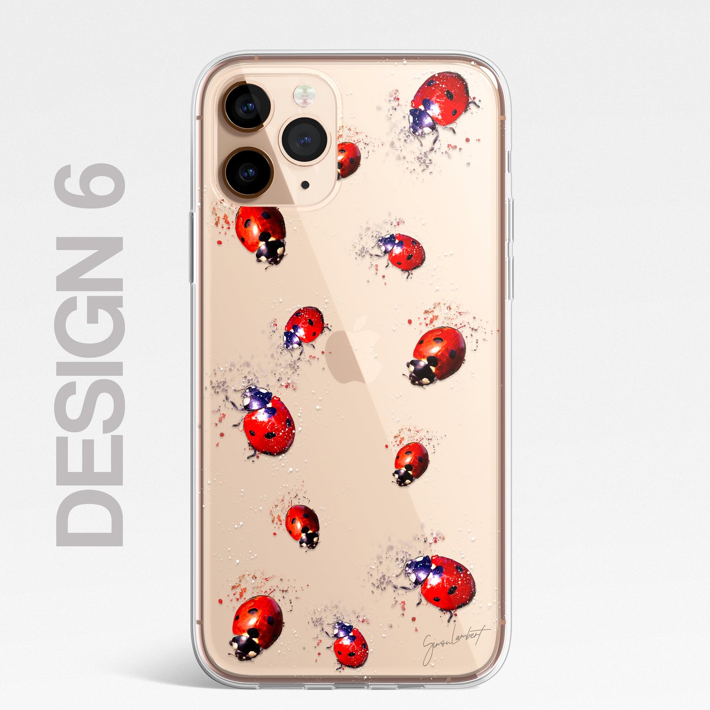 Insects Bumble Bee Case Splatter Art CLEAR Phone Cover Case for iPhone 14 13 12