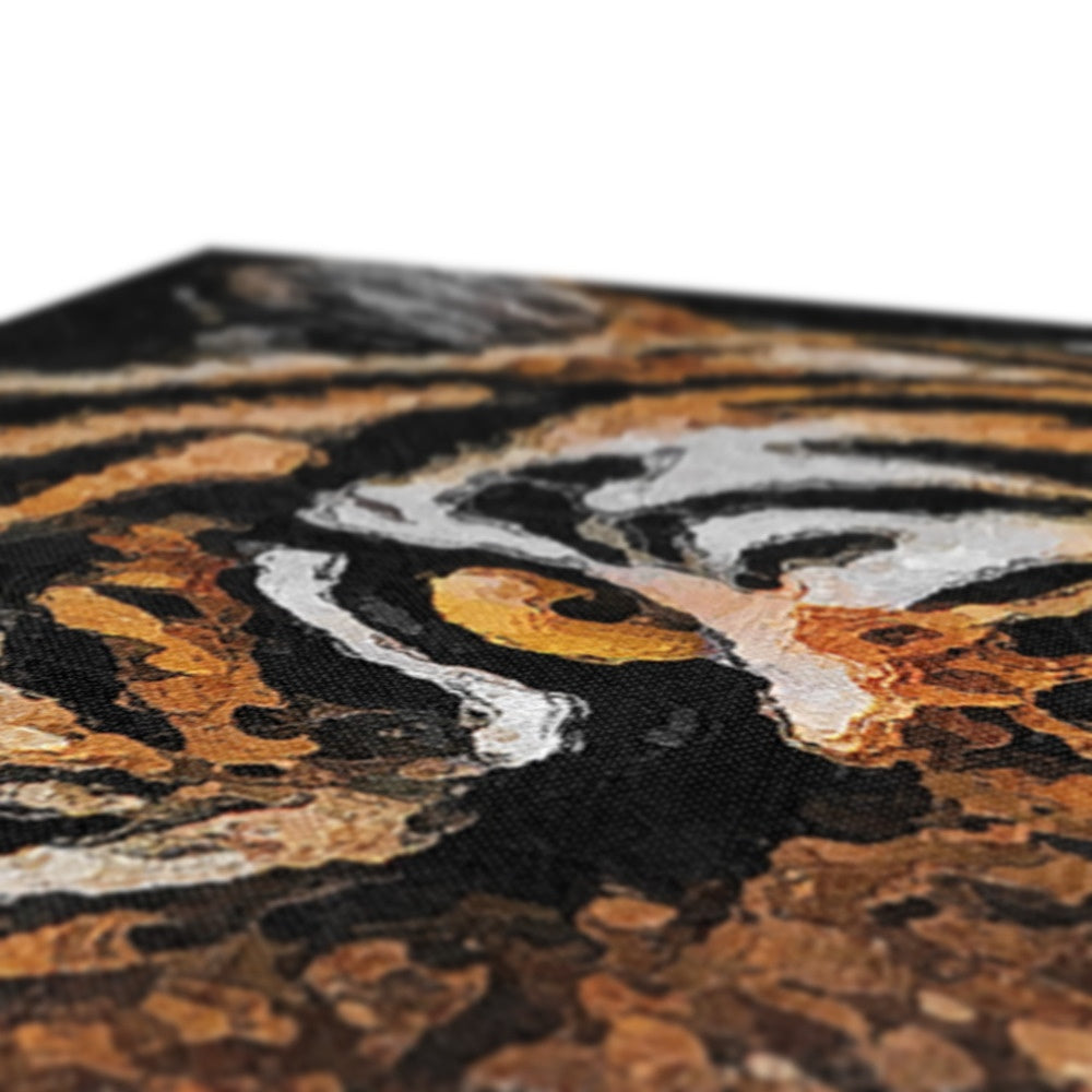 Tiger Oil Palette Print Canvas