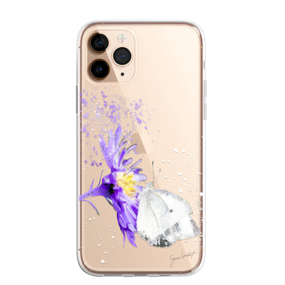 Insects Bumble Bee Case Splatter Art CLEAR Phone Cover Case for iPhone 14 13 12
