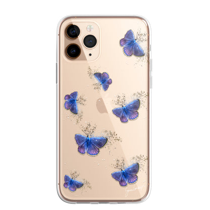 Insects Bumble Bee Case Splatter Art CLEAR Phone Cover Case for iPhone 14 13 12