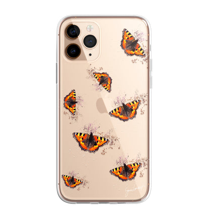 Insects Bumble Bee Case Splatter Art CLEAR Phone Cover Case for iPhone 14 13 12