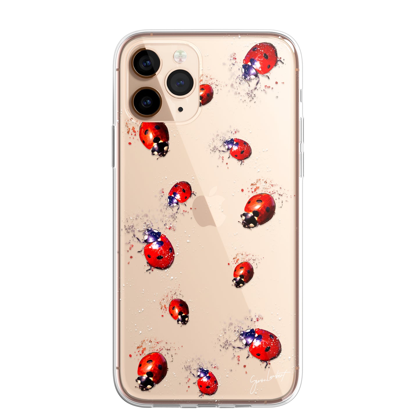 Insects Bumble Bee Case Splatter Art CLEAR Phone Cover Case for iPhone 14 13 12