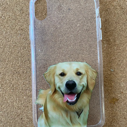 PET Painting Portrait Dog Cat Personalised Phone Cover Case for iPhone 14 13 12+