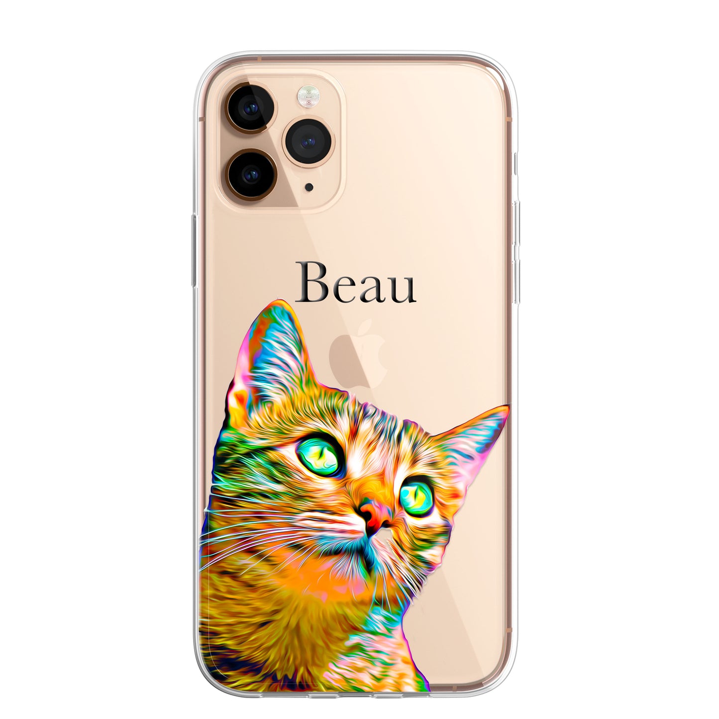 PET Painting Portrait Dog Cat Personalised Phone Cover Case for iPhone 14 13 12+