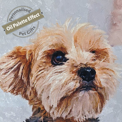 PET Painting Portrait OIL Dog Cat Personalised CLEAR Cover Case for iPhone 14 13